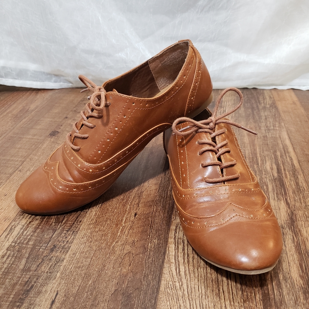 Mudd Brown Oxfords